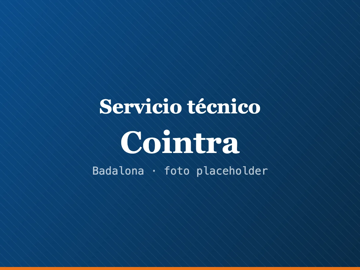 Servicio técnico de calderas Cointra en Mataró