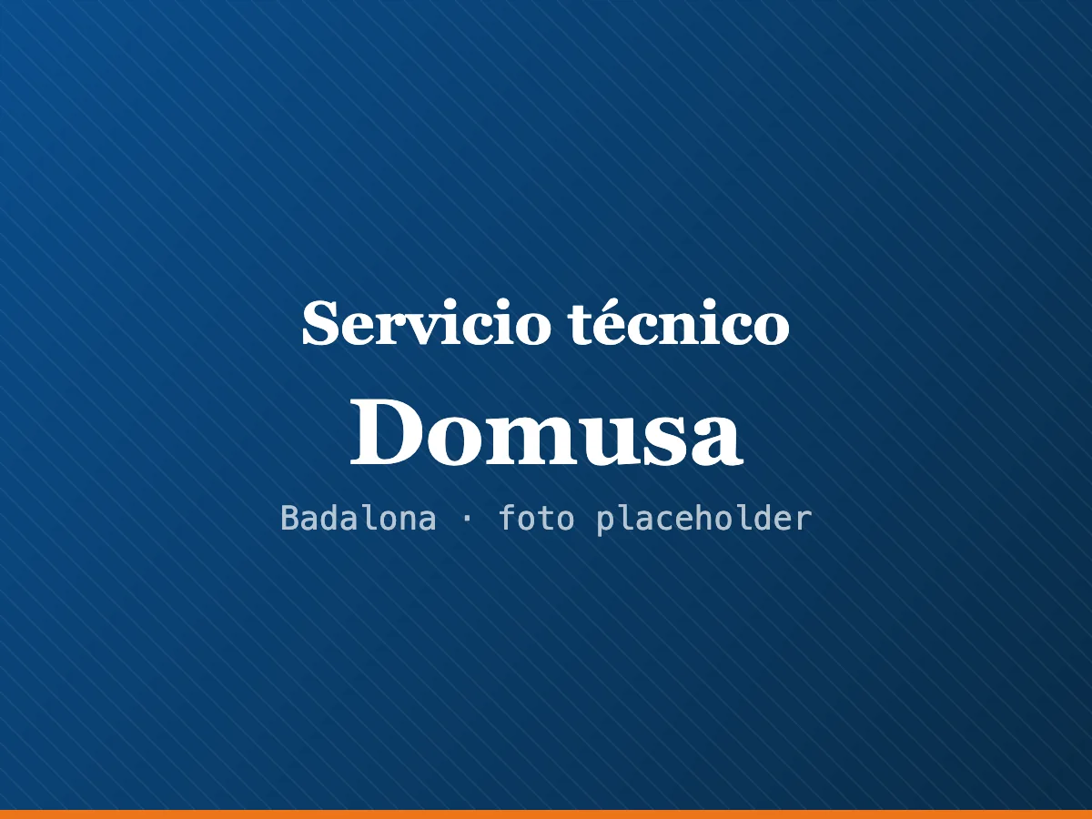 Servicio técnico de calderas Domusa en Mataró