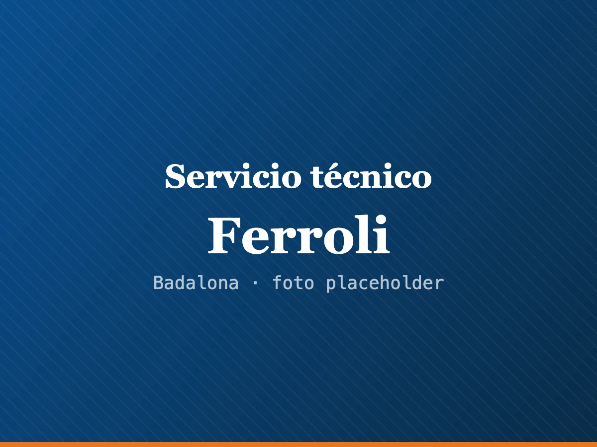 Servicio técnico de calderas Ferroli en Mataró